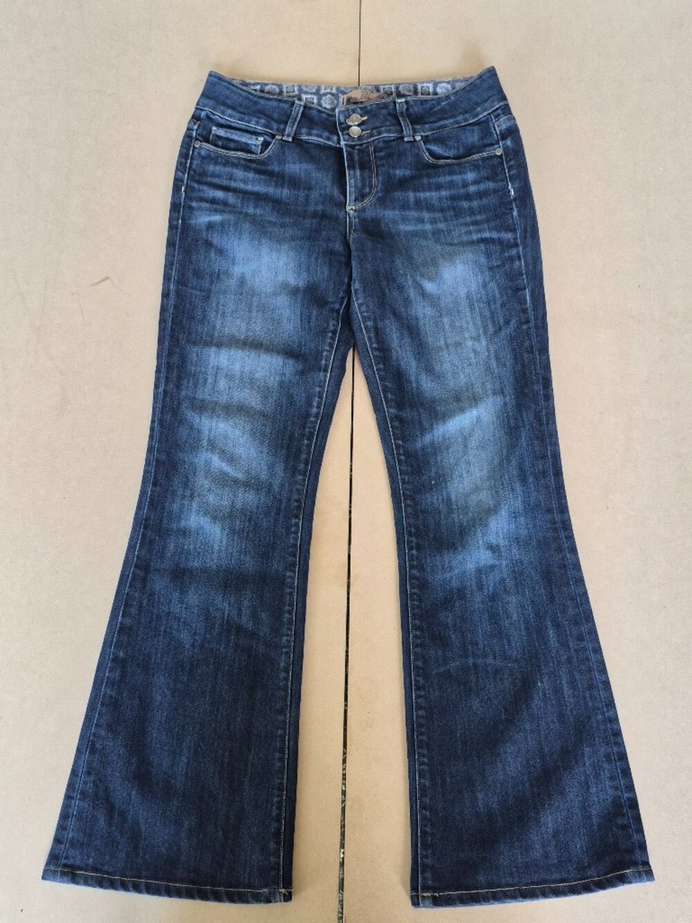 Paige Premium Denim Hidden Hills Women’s 29 Bootcut Jeans Dark Wash Y2K USA